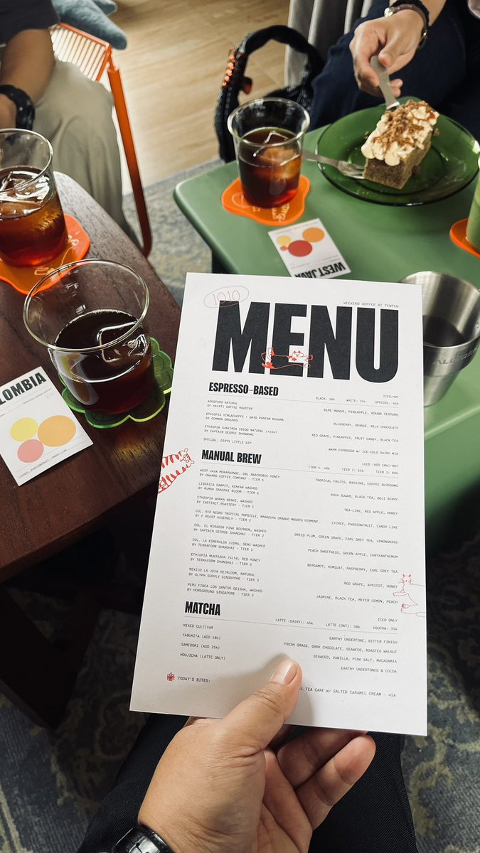 Lupa ngefotoin Dirty Latte dari Coffee at Tenten enak banget, kalau manual brew pilihannya banyak tinggal selera apa

Jatuh cinta sama Dirty latte pas ke Tiger Cub