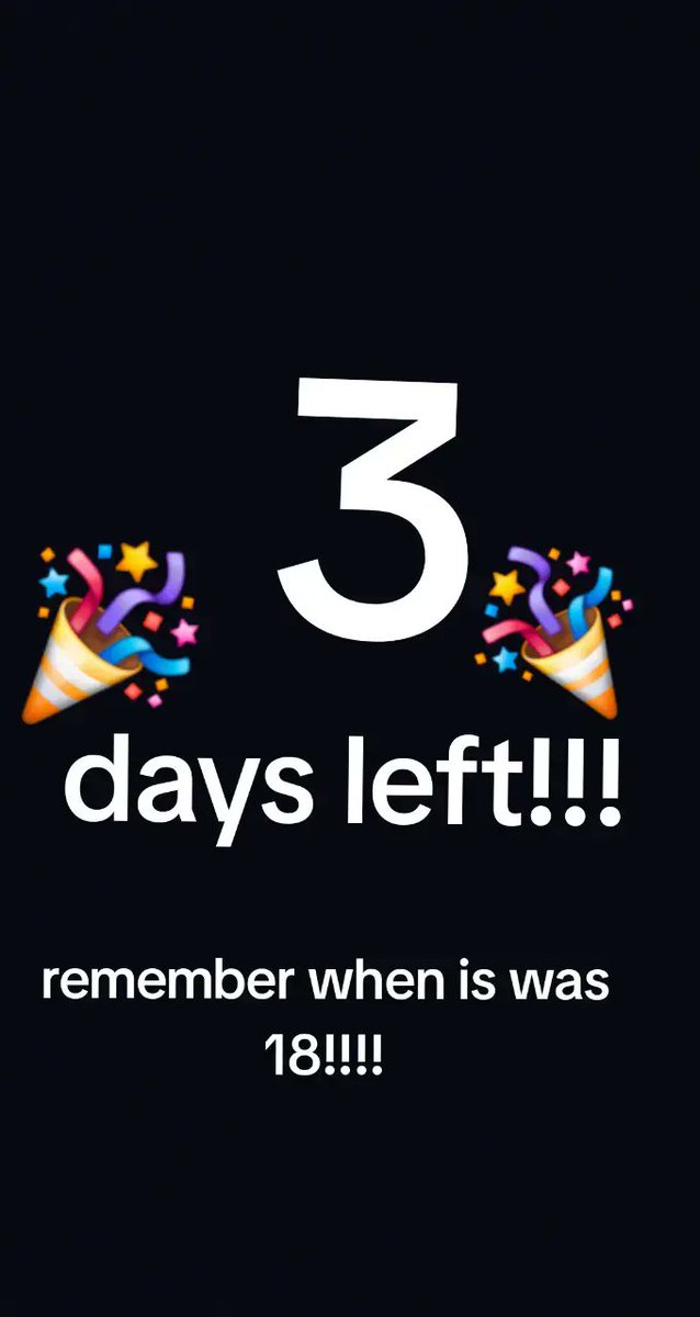CharlieCon6775's tweet photo. 3 days left https://t.co/sy4oUDIdoU