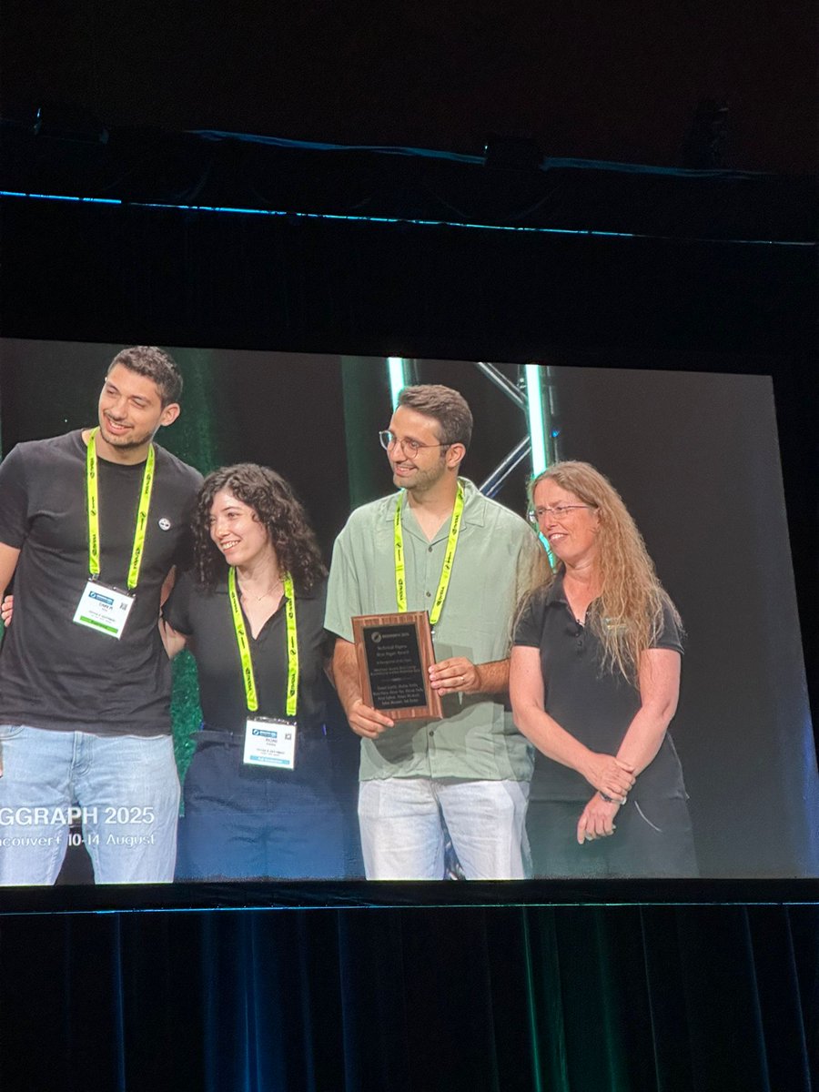 Honored to receive the SIGGRAPH Best Paper Award 🏆 <a href="/omer_tov/">omer tov</a> <a href="/Roni_Paiss/">Roni Paiss</a>
If you want to know why, come tomorrow at 09:00 in West Building Rooms 118 120 for the “Stabilize and Personalize Your Pixels” session or just visit our project page:
token-verse.github.io
