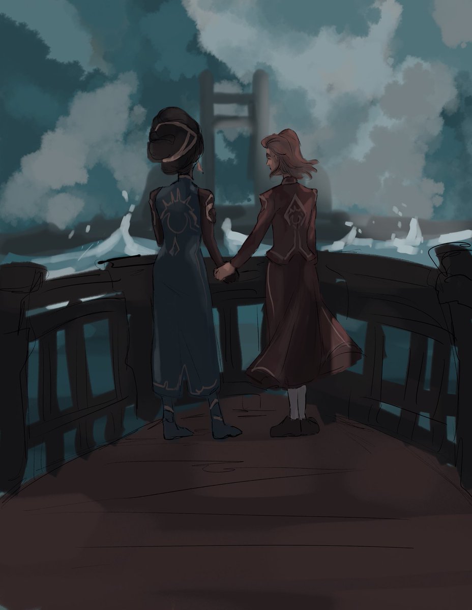 tripou_upnisher's tweet photo. what if we left together and returned alone 😃 #melora https://t.co/AylTS3vDYC