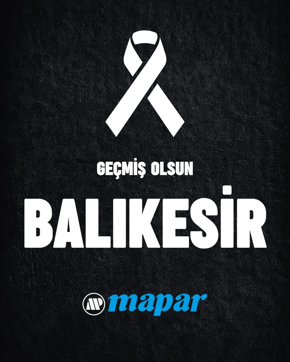 Balıkesir’de meydana gelen ve bölge illerimizde hissedilen depremden etkilenen tüm vatandaşlarımıza geçmiş olsun dileklerimizi iletiyoruz.
#balıkesir #deprem #gecmisolsun