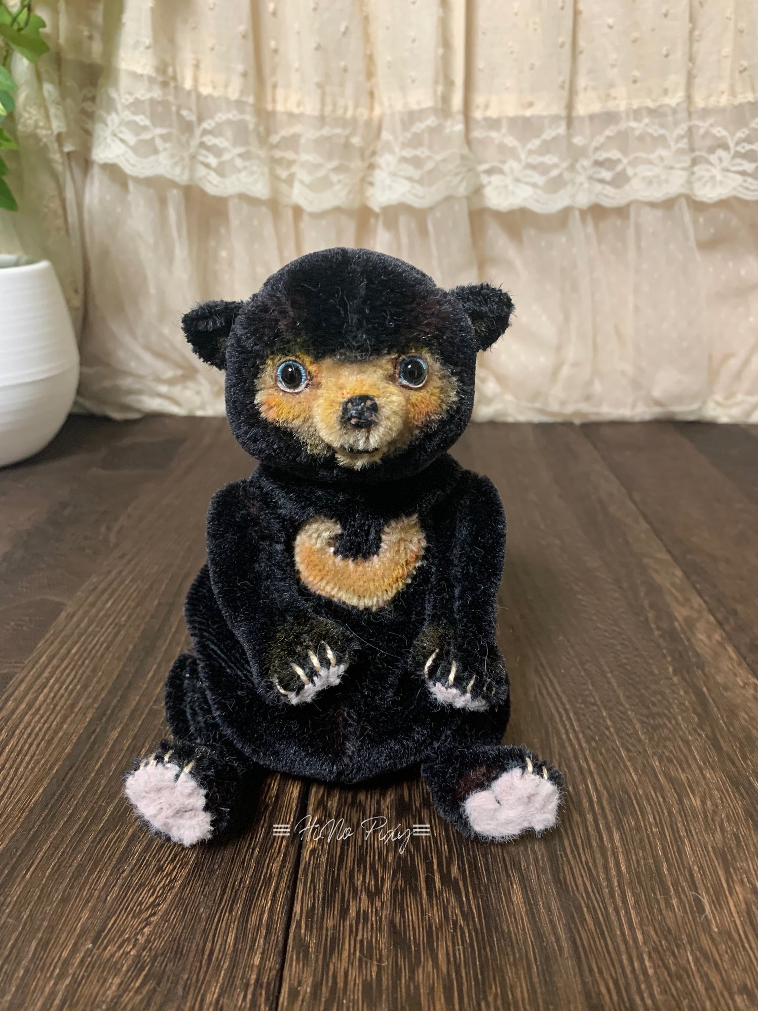 HiNo pixy ねこ ハンドメイド ぬいぐるみ HiNo pixy ねこ ハンドメイド