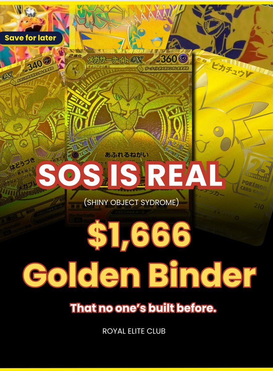 RECTCG's tweet photo. Day 1 on X 🌱
Spent 4 hrs on a TikTok… it flopped. Short attention spans make real community hard there.
Here to try something different share ideas, not just cards, and build a safehouse for chilled collectors + mental wellness through Pokémon. 🕊
What’s your fav gold card? https://t.co/XK2hcctWLz