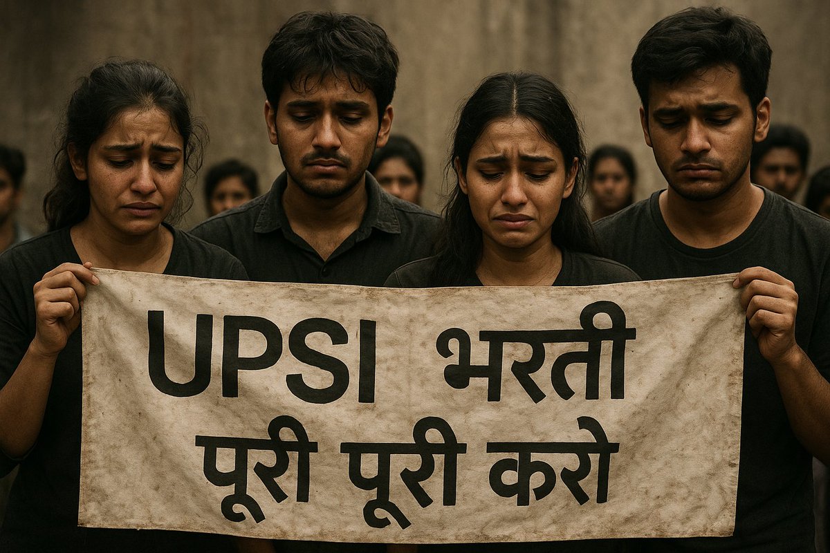 gurjarUnit's tweet photo. #UP_पुलिस_भर्ती

बेरोजगार युवाओं की एक पुकार,
पुलिस में भर्ती दे सरकार!
🔥🔥🔥🔥
रीट्वीट करें/ शेयर करें

#UP_पुलिस_भर्ती
#up_police_bharti_2025 https://t.co/mhEvkM4Pnu