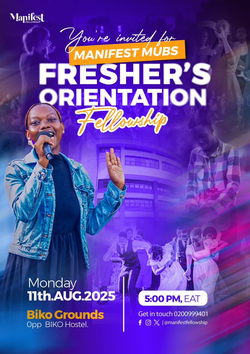 The best way to begin your campus life.
#ManifestMUBS