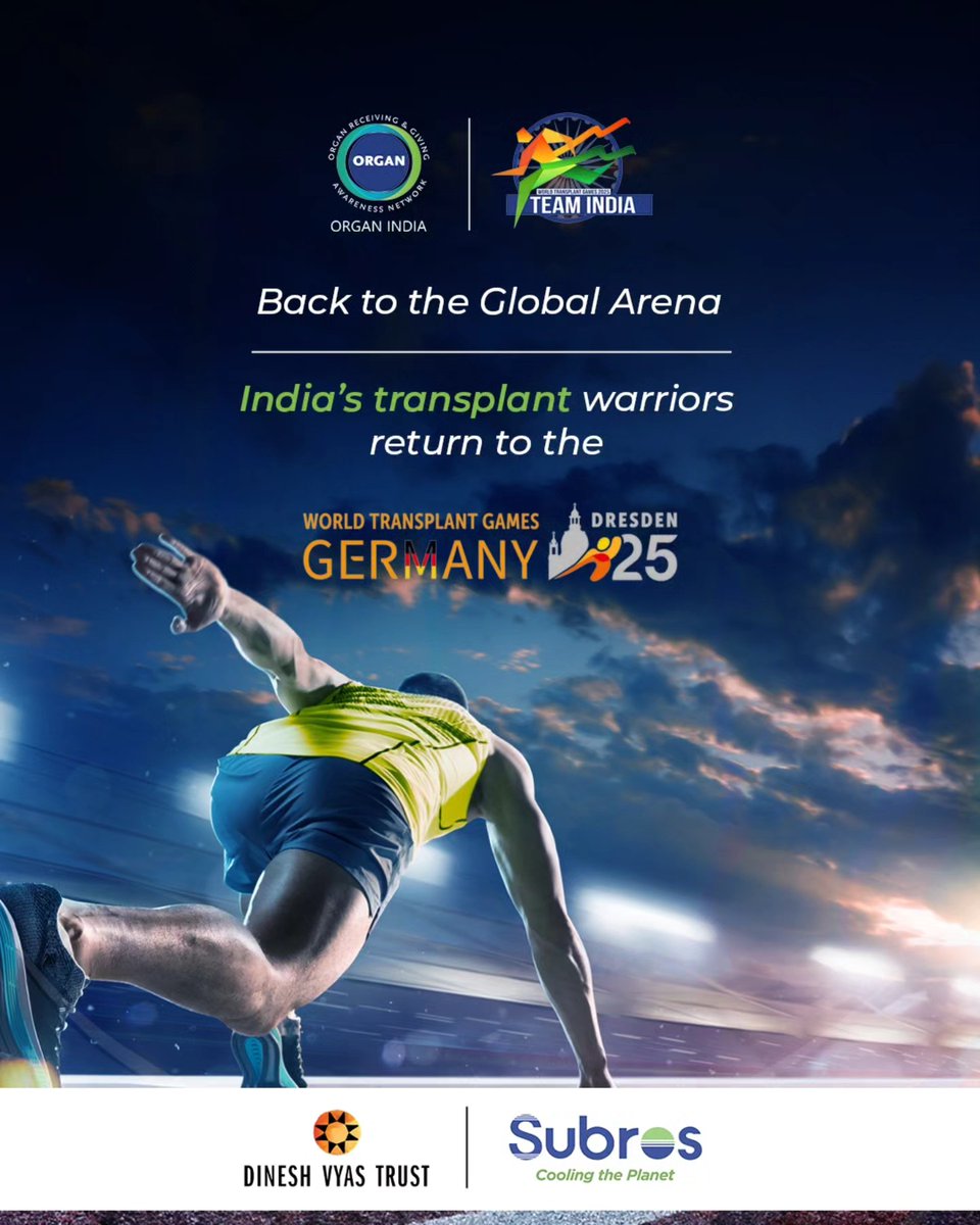 Team India @ World Transplant Games tweet media