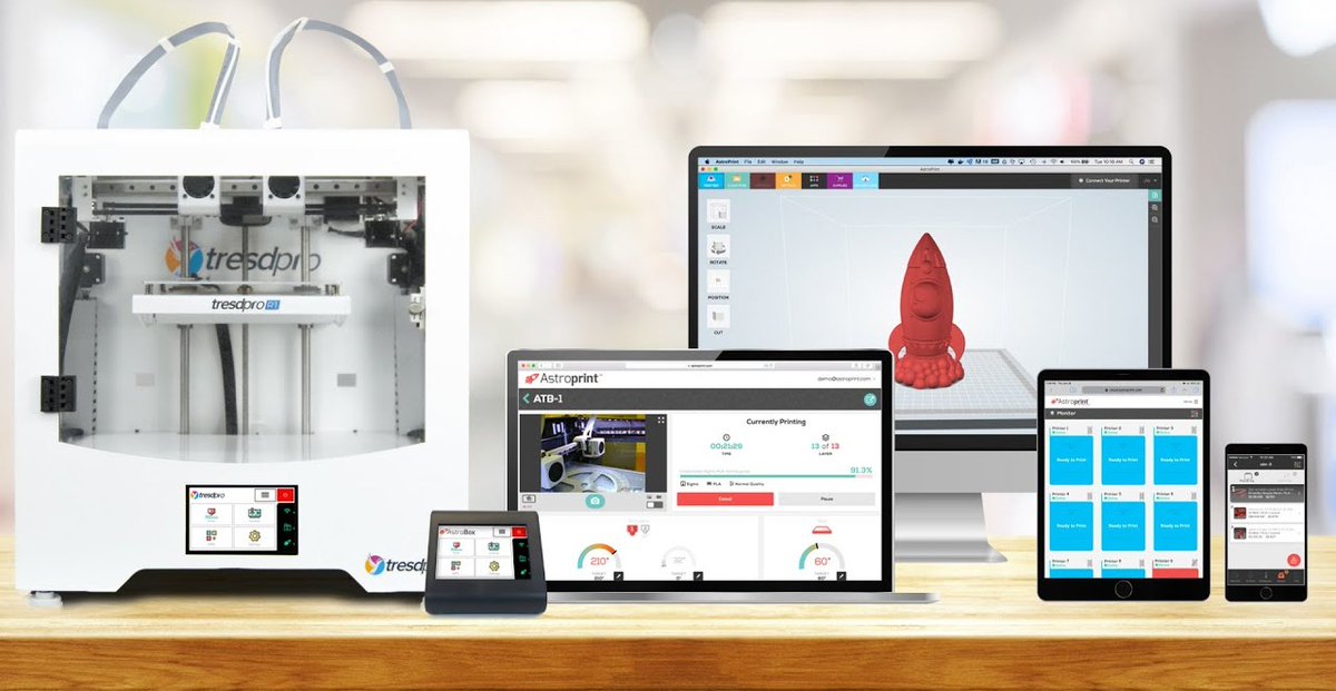 AstroPrint tweet media