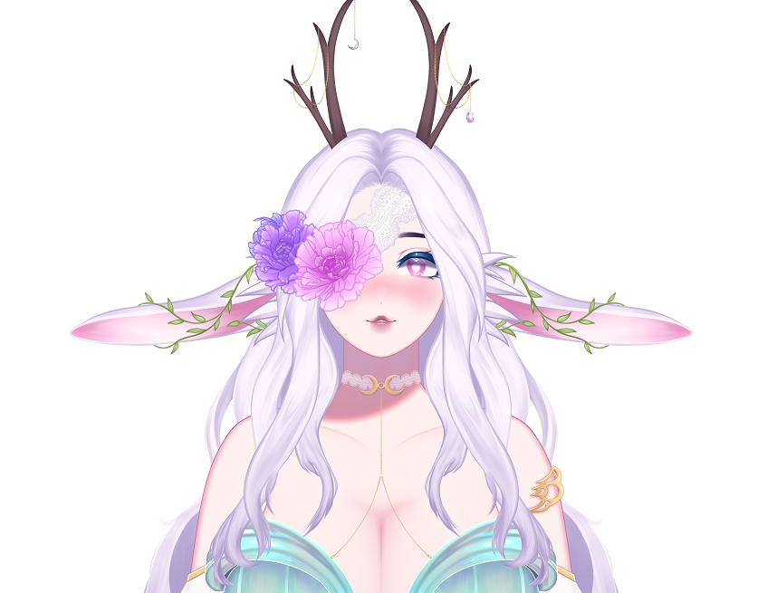 tb to my first full body vtuber model comm 🪷 #artdelune