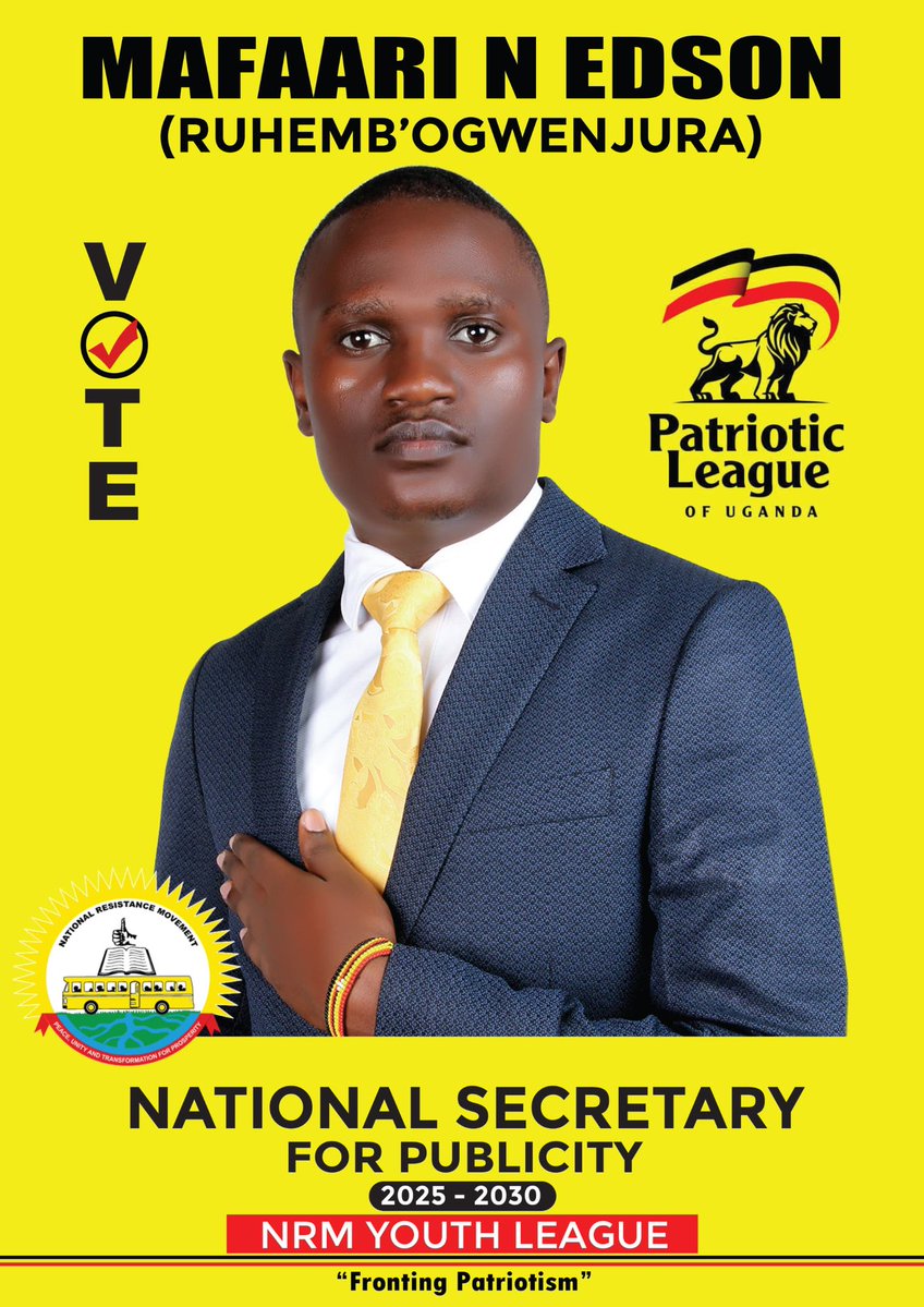 Famous Kaaya (@kaayafamous) on Twitter photo Next week my brother <a href="/Ruheemba/">Ruhembo'gwenjura</a> on the paper, give him your votes. <a href="/Plumedia1/">PATRIOTIC LEAGUE OF UGANDA</a> front fighter. Next week my brother <a href="/Ruheemba/">Ruhembo'gwenjura</a> on the paper, give him your votes. <a href="/Plumedia1/">PATRIOTIC LEAGUE OF UGANDA</a> front fighter.