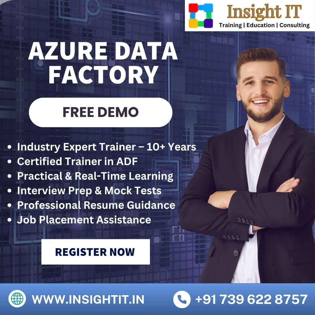 InsightIT09's tweet image. Azure Data Factory (ADF) Online Course in Hyderabad
🌐 insightit.in
📞 wa.me/917396228757
📍 KPHB 
100% Practical Training
Placement Assistance
#azuredatafactory #adftraining #azuredatafactorycourse #adf #azuretraining #etl #insightittraininginstitute #insightit
