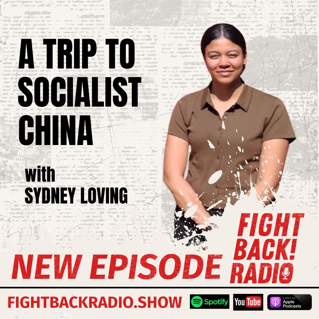 FightBackRadio's tweet photo. NEW: Sydney Loving is a long-time activist who helped re-found @NAARPR and serves on the central committee of @freedomroadorg . Recently, she visited China to get a first-hand experience of what life is like in a contemporary socialist country. Listen on any podcast platform! https://t.co/gjIyiPq4kR