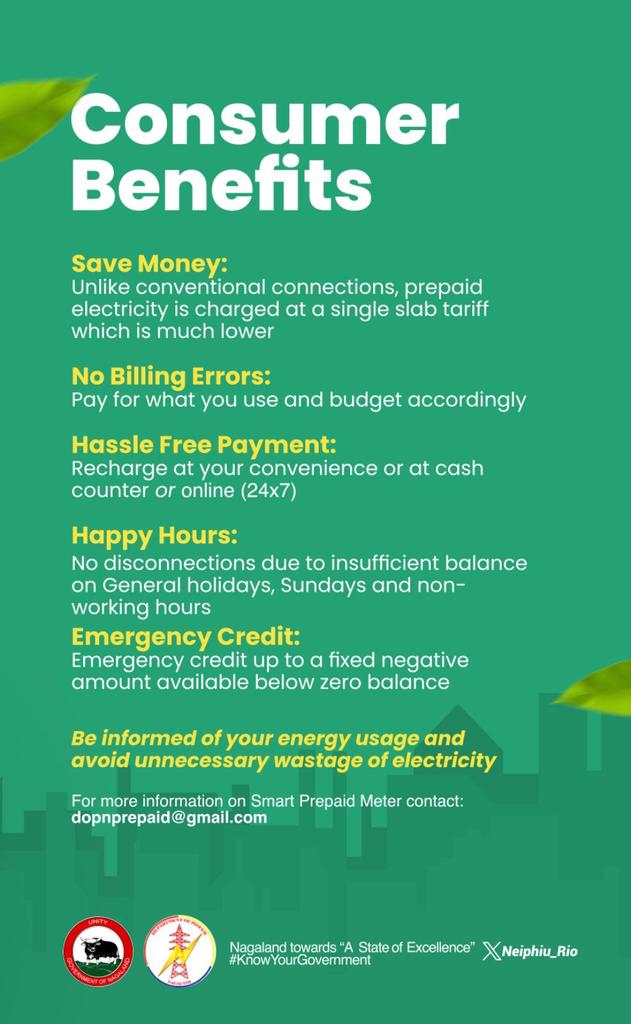 Prepaid electricity empowers each consumer to manage their energy consumption with greater efficiency. It promotes accountability, transparency, and improves service delivery. This transition marks a significant step toward modernising energy services.
#KnowYourGovernment