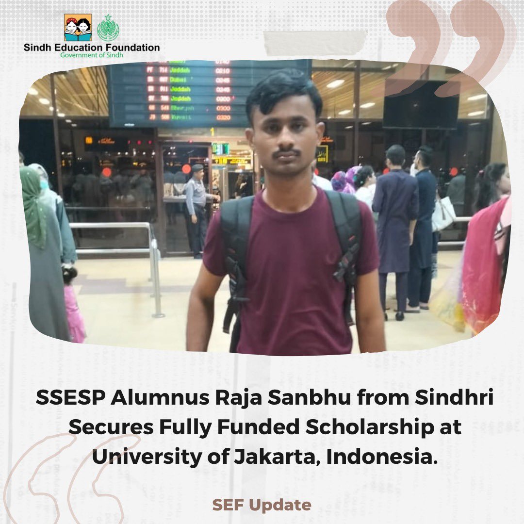 Sindh Education Foundation tweet media