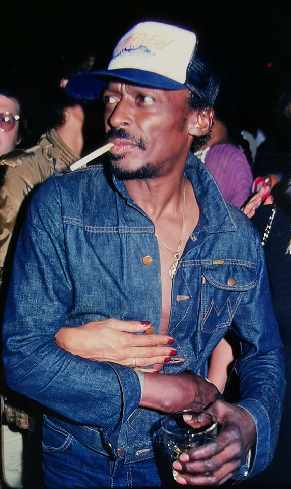 Miles Davis at the Kool Jazz Festival 1981 photo  ©1981 Mituhiro Sugawara