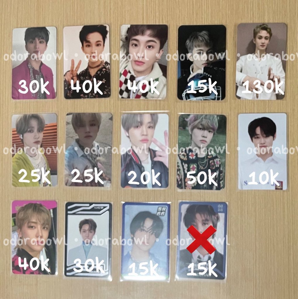 odorabowl's tweet photo. wts // want to sell
nct photocard 

• ready ina
• dom jkt
• take all 1.3k inc packing
• negotiable

tag. pc jeno mark chenle renjun jaemin haechan https://t.co/VroH1vhWMd