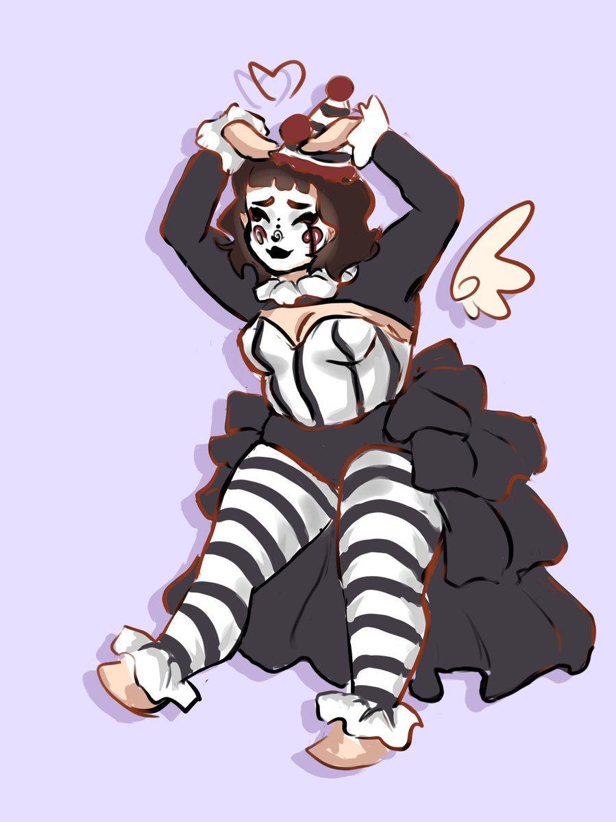 HunniPastel's tweet photo. Little versions of me! #art #selfinsert #persona #illistration #jester #clownart https://t.co/Bn0k0jzl0k