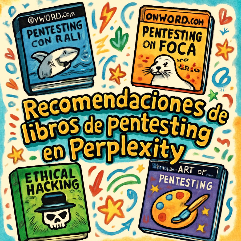 chemaalonso's tweet photo. El lado del mal - Recomendaciones de libros de pentesting en Perplexity (y de la mejor editorial para aprender pentesting en ChatGPT con GPT5) https://t.co/tNZEbjSgoN #pentesting #libros #hacking #0xWord #editorial #IA #Perplexity #ChatGPT https://t.co/LcrKwffjjk