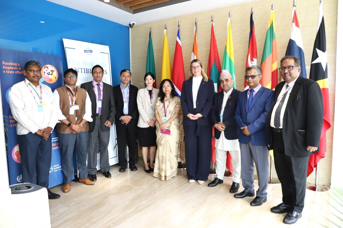World Health Organization South-East Asia (@whosearo) on Twitter photo Opening a high-level preparatory meeting for WHO’s regional governing body meeting for South-East Asia, Officer-in-Charge WHO South-East Asia, Dr Catharina Boehme (<a href="/BoehmeCatharina/">Catharina Boehme</a>), today said the global public health community faces significant challenges in view of the funding Opening a high-level preparatory meeting for WHO’s regional governing body meeting for South-East Asia, Officer-in-Charge WHO South-East Asia, Dr Catharina Boehme (<a href="/BoehmeCatharina/">Catharina Boehme</a>), today said the global public health community faces significant challenges in view of the funding