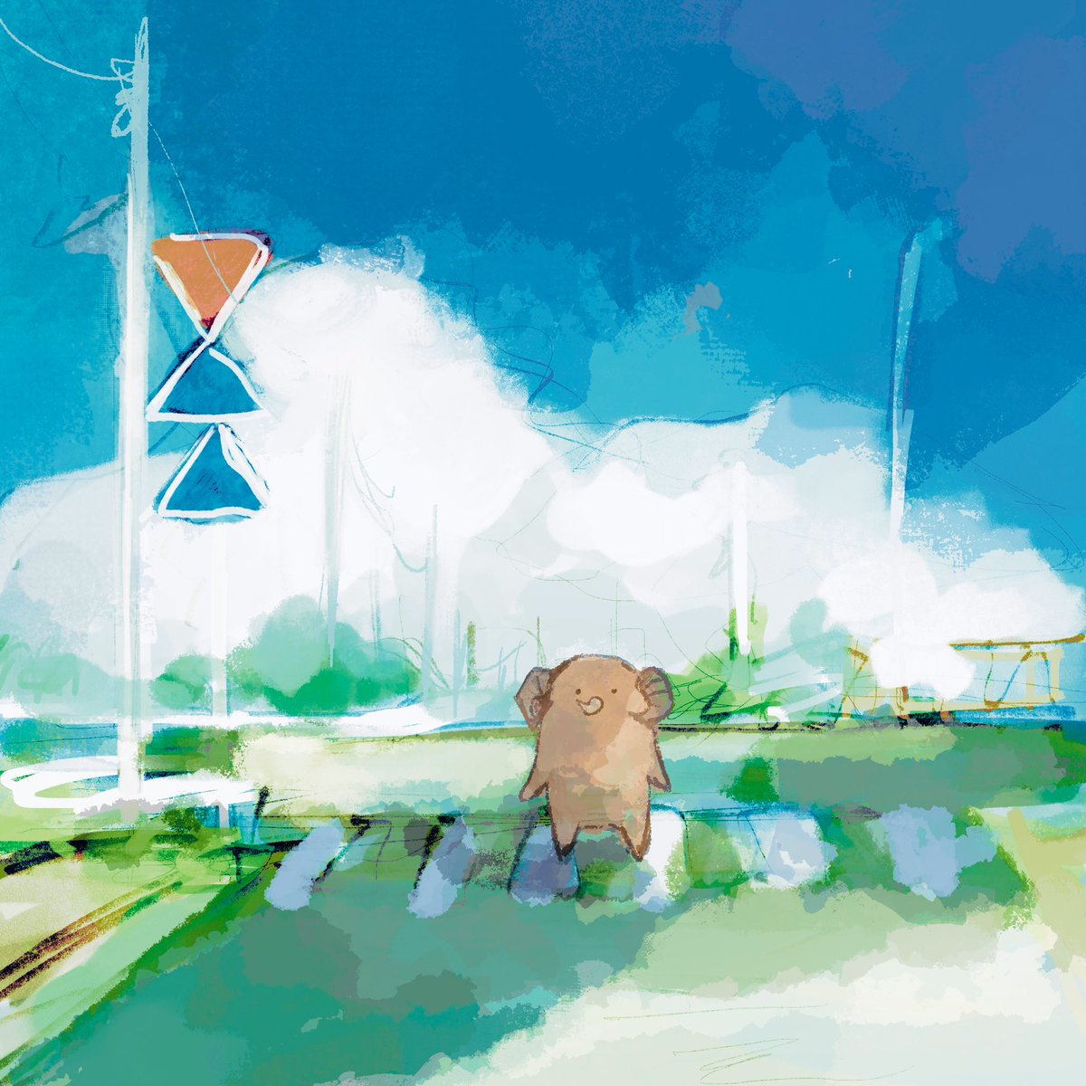 Moono_moono's tweet photo. 夏の絵日記🌻 2025.8.11 https://t.co/gsUF3jGfVS