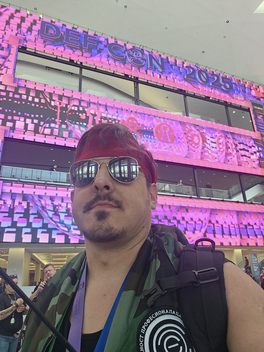 I'll be having #defcon33 flashbacks for years