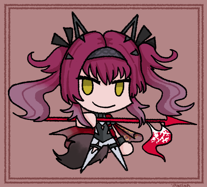 Just simple chibis of Cantarella and Lupa, enjoy! #WutheringWaves #art