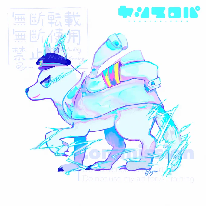 【お仕事】 アイコン描かせていただきました MVの他に、一枚絵のご依頼も随時受け付けております!