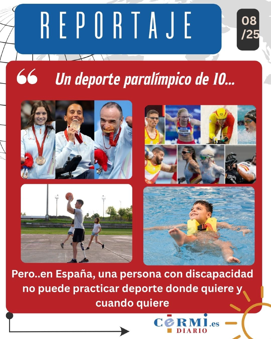 🌞 #Reportaje Un deporte paralímpico de 10 y más... mucho más: es participación, es autoestima, es visibilidad, es justicia🔗diario.cermi.es/reportajes #CermiDiario #personascondiscapacidad #DeporteInclusivo