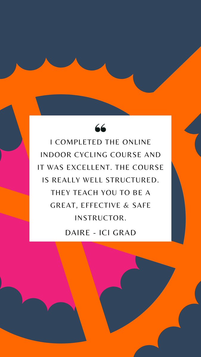 It’s fantastic to hear how much students value our well-structured online course! 🌟 Our goal is to help you become a confident, effective, and safe indoor cycling instructor.

Find out more about our online course here: learn.indoorcyclinginstitute.com/courses/ici-in…