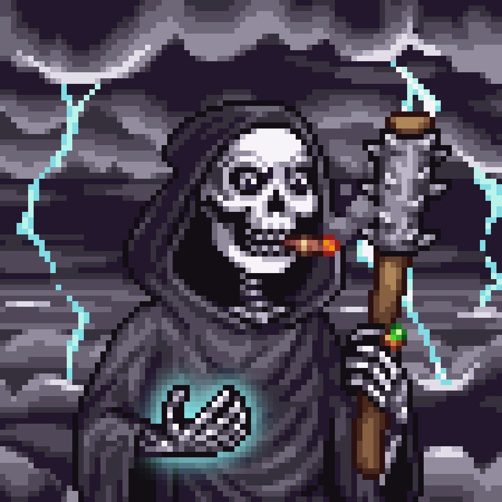 You’ve received a transmission from the underworld: GM.
Respond and the Necropolis may find you worthy.
🔮