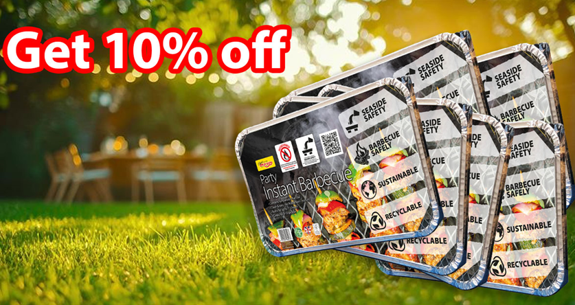 Did you miss out on a win from our Freebie Friday competition? Don’t worry, as we’ve got a discount code which will get 10% off our 6pk of Party Instant Barbecues!
Just checkout and include the code PBBQ10 
Code expires 23:59 on 30.08.2025.
#BBQLovers #BBQDiscount #MoneySaver