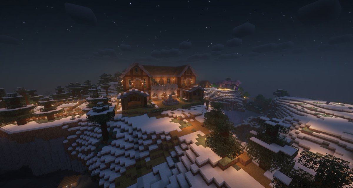 cimok2000's tweet image. Mostly finished the actual build part of the house on @ByfieldCS MC server!