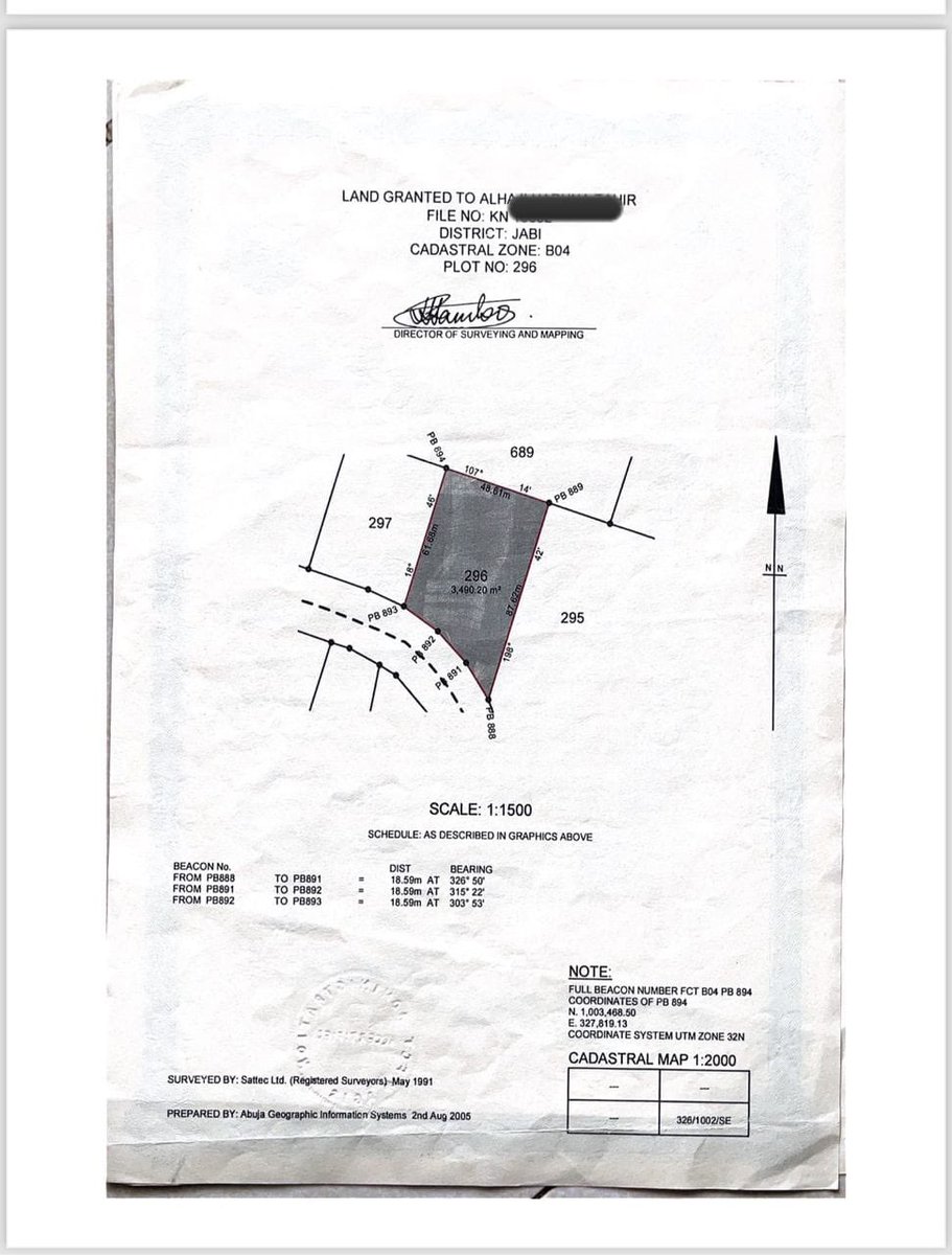 Gabriel (@gabrieloduh) on Twitter photo <a href="/retweets_9ja/">Retweets 9ja🇳🇬</a> FOR SALE – PRIME RESIDENTIAL LAND 🏡
📍 Location: Jabi, Abuja🇳🇬 (Beside Sandralia)
📐 Size: Two plots totaling 6,200sqm with uncompleted structures
🏷 Purpose: Residential
💰 Asking Price: ₦5 Billion Naira (very negotiable)
☎️💬+2348155555853 <a href="/retweets_9ja/">Retweets 9ja🇳🇬</a> FOR SALE – PRIME RESIDENTIAL LAND 🏡
📍 Location: Jabi, Abuja🇳🇬 (Beside Sandralia)
📐 Size: Two plots totaling 6,200sqm with uncompleted structures
🏷 Purpose: Residential
💰 Asking Price: ₦5 Billion Naira (very negotiable)
☎️💬+2348155555853
