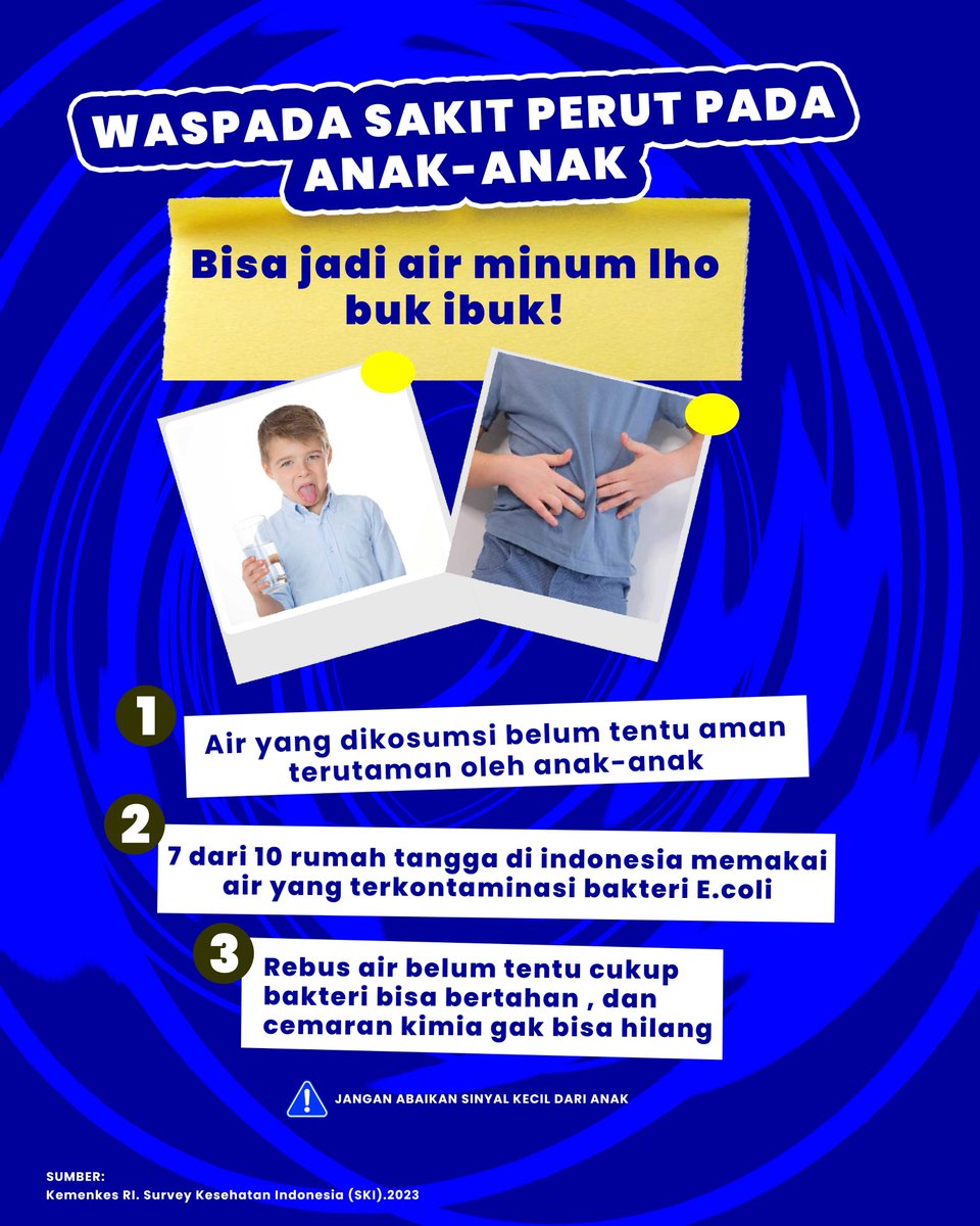 Ayeahamdk's tweet photo. Anak belum bisa bicara, bukan berarti mereka tidak bisa memberi tahu rasa sakitnya. 😢
Yuk, kenali sinyal tubuh dan perilaku si kecil sebelum terlambat. Karena perhatian kita hari ini, bisa jadi penyelamat untuk kesehatannya esok. 💙" https://t.co/YOU8soWEqe