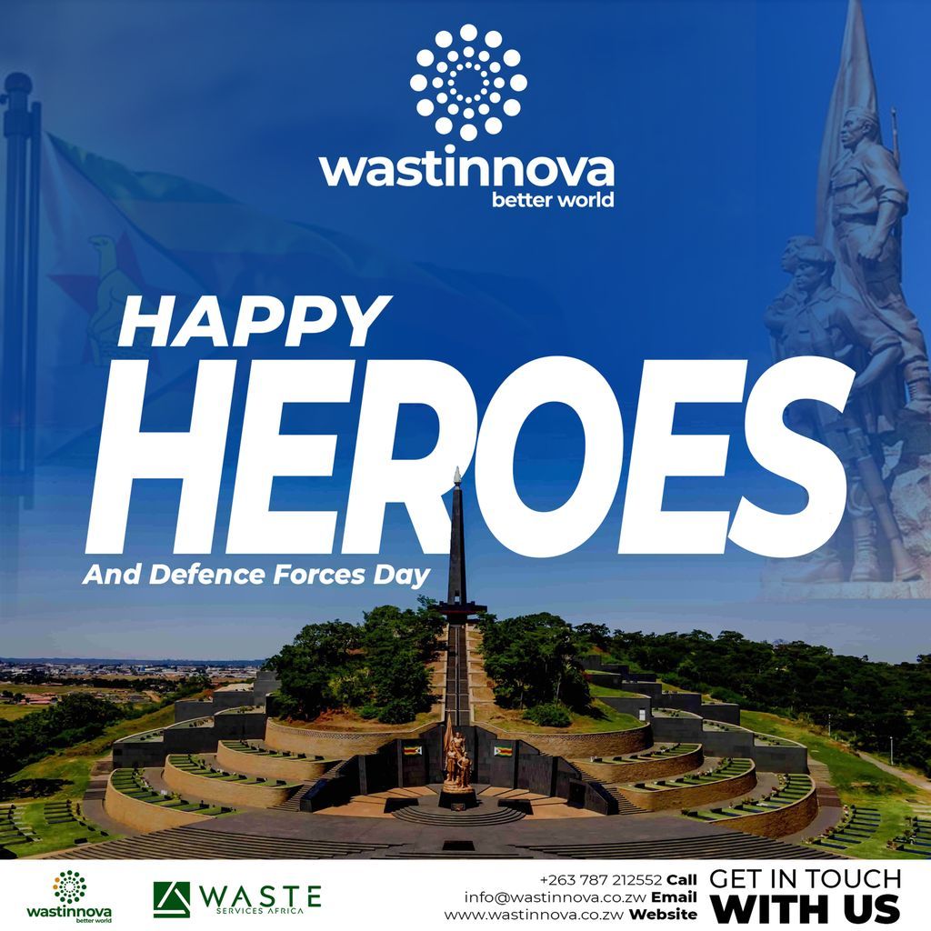 🌟 Honoring the bravery, sacrifice, and dedication of our heroes and defense forces. Today, we remember their courage and celebrate their unwavering commitment to protecting our freedom. 🇿🇼 #HeroesDay #DefenseForcesDay #ProudlyZimbabwean