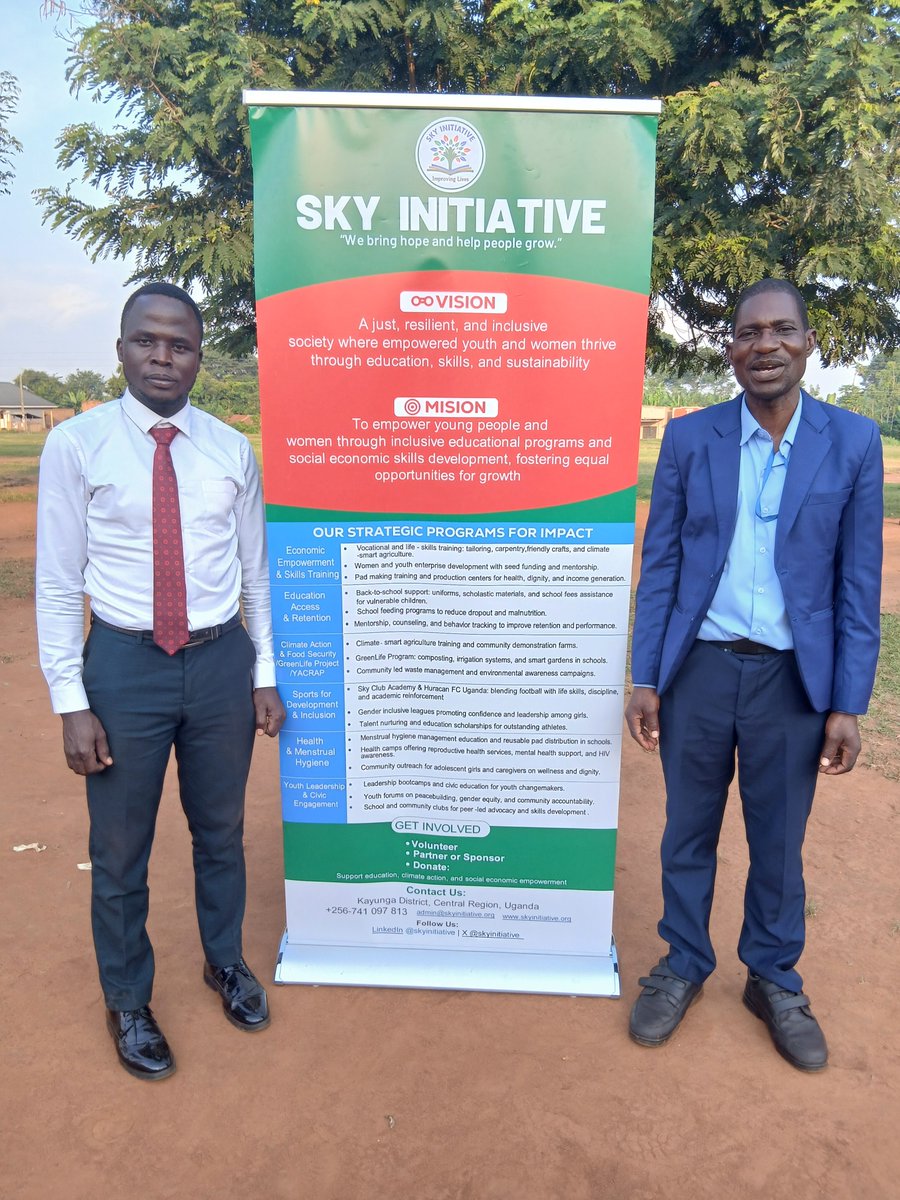 We’ve launched the #GreenLifeProject!
We kicked off a youth-led mission to boost food security in rural schools through climate-smart agriculture  &amp; school feeding programs after securing funding and partnership with schools.
#YouthMobilize #YouthLeadstheWay #YouthEmpowermentFund