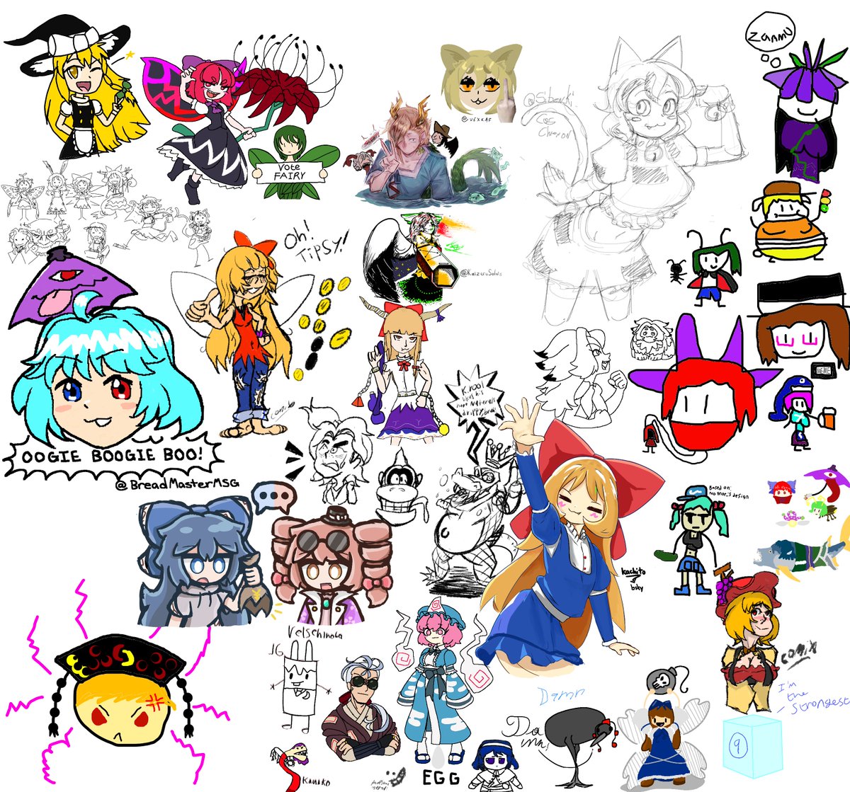 JNafuda's tweet photo. Magma Pub Event for August 25'
Agh! I need to draw more www!
#東方Project #touhou https://t.co/upsAQET55s