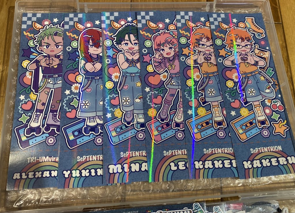 【交換】 KING OF PRISM キンプリ キンツア ギャラリーゼノン コレクションカード にゅ〜とろ

譲 ：カケル2、レオ、ミナト、ユキノジョウ、アレク
求：シン、ヒロ、聖、仁

本日新宿バルトorグラシネ
後日都内手渡し、郵送も可能です。
お返事お時間いただくかもしれません。