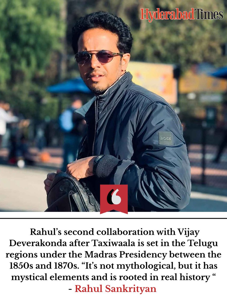 From a desk job to the director’s chair, #RahulSankrityan’s journey is a testament to risk-taking, resilience, and a deep-rooted passion for storytelling. In this interview with #HyderabadTimes, the director opens up about his journey.

Read: 
timesofindia.indiatimes.com/entertainment/…