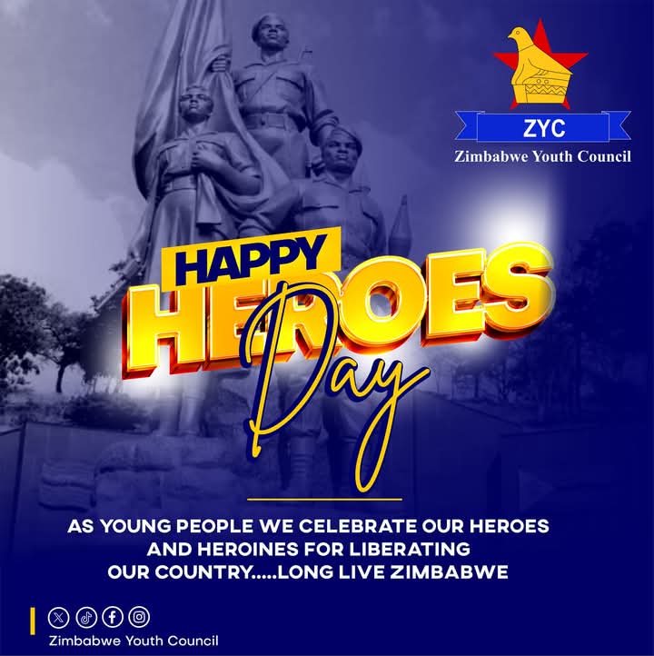 As young people we celebrate our Heroes and Heroines for liberating our country