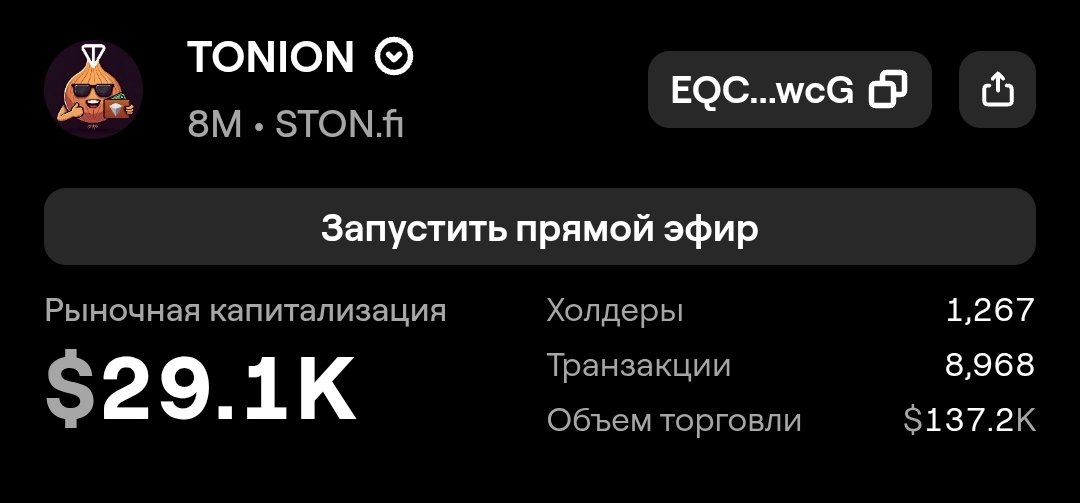 TONion_io's tweet photo. GM Fam 🌞 what a beautifull monday morning, BTC reach 122k 🥳 at the same time TONION stay at nearly 30k MC😎 https://t.co/vNtHIpSV6w