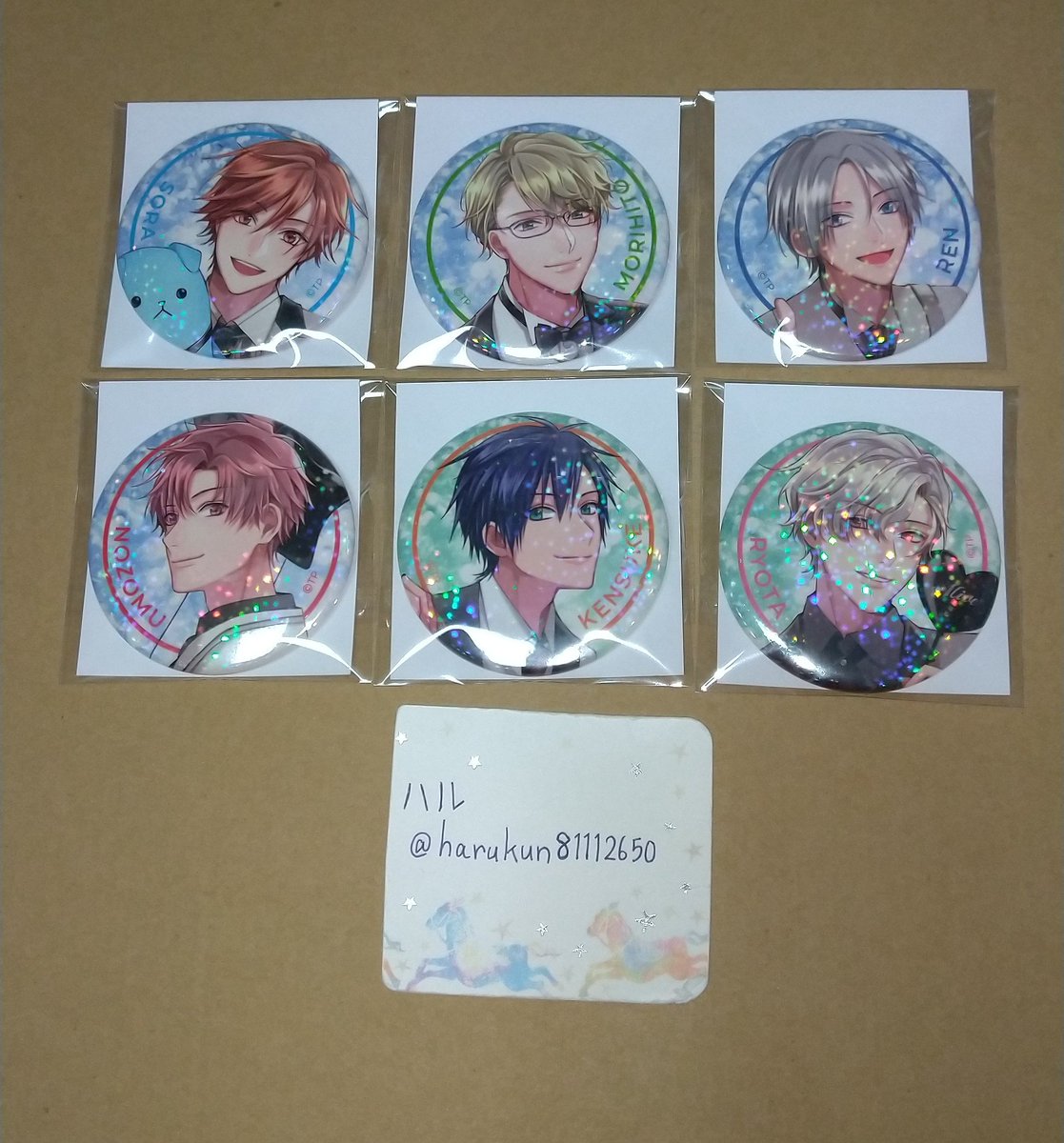 harukun81112650's tweet photo. 【交換】ツキプロ ALIVE＆SQ 10周年 缶バッジ

譲）空 守人 廉 望 剣介 涼太
求）昻輝

＊横浜 池袋手渡し、郵送
＊8/16・8/24は池袋手渡し可能
よろしくお願い致します https://t.co/nNyNljKQiM