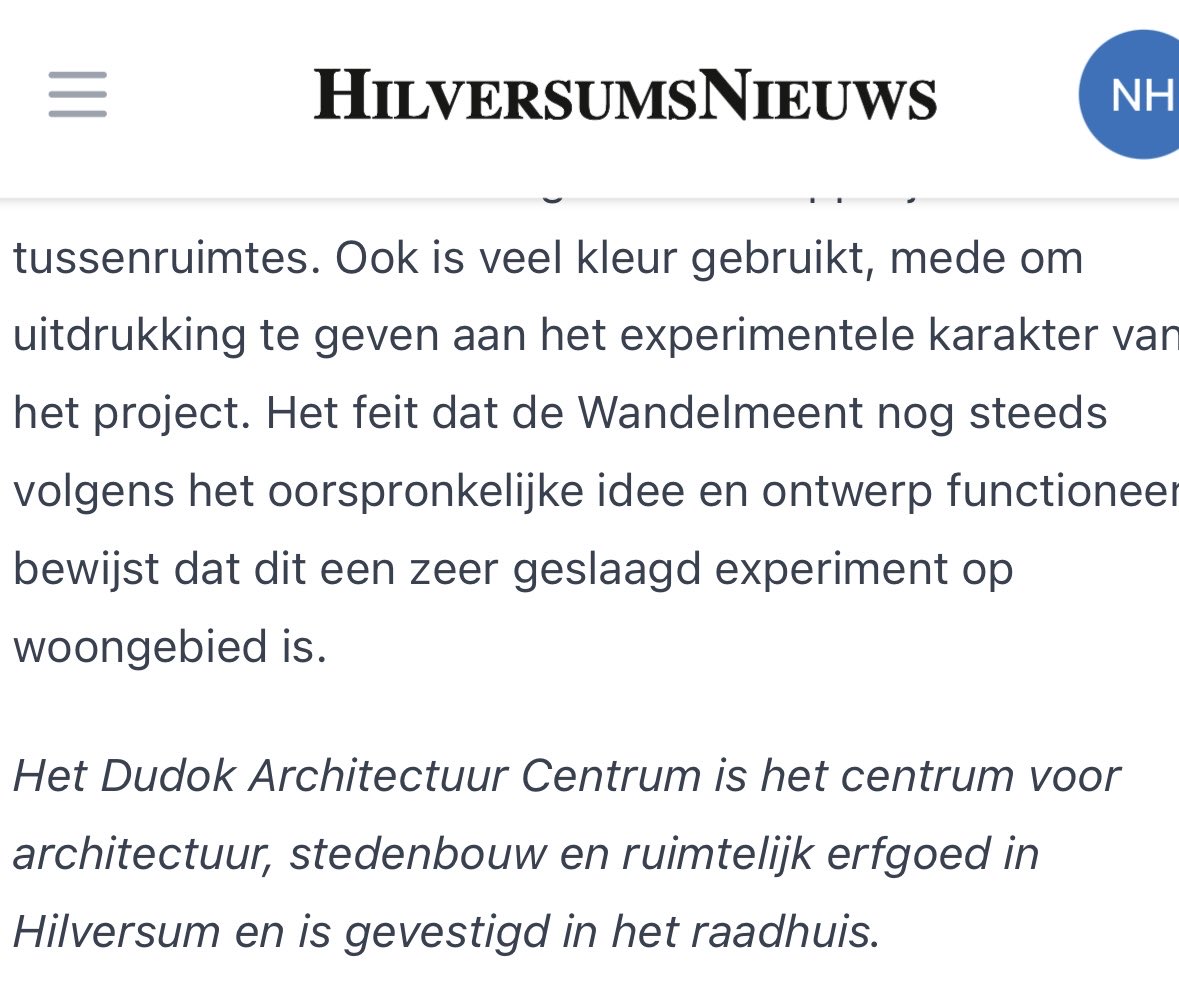 Bijzonder, in meerdere opzichten👍 dit subbuurtje in de #Hilversum se Meent