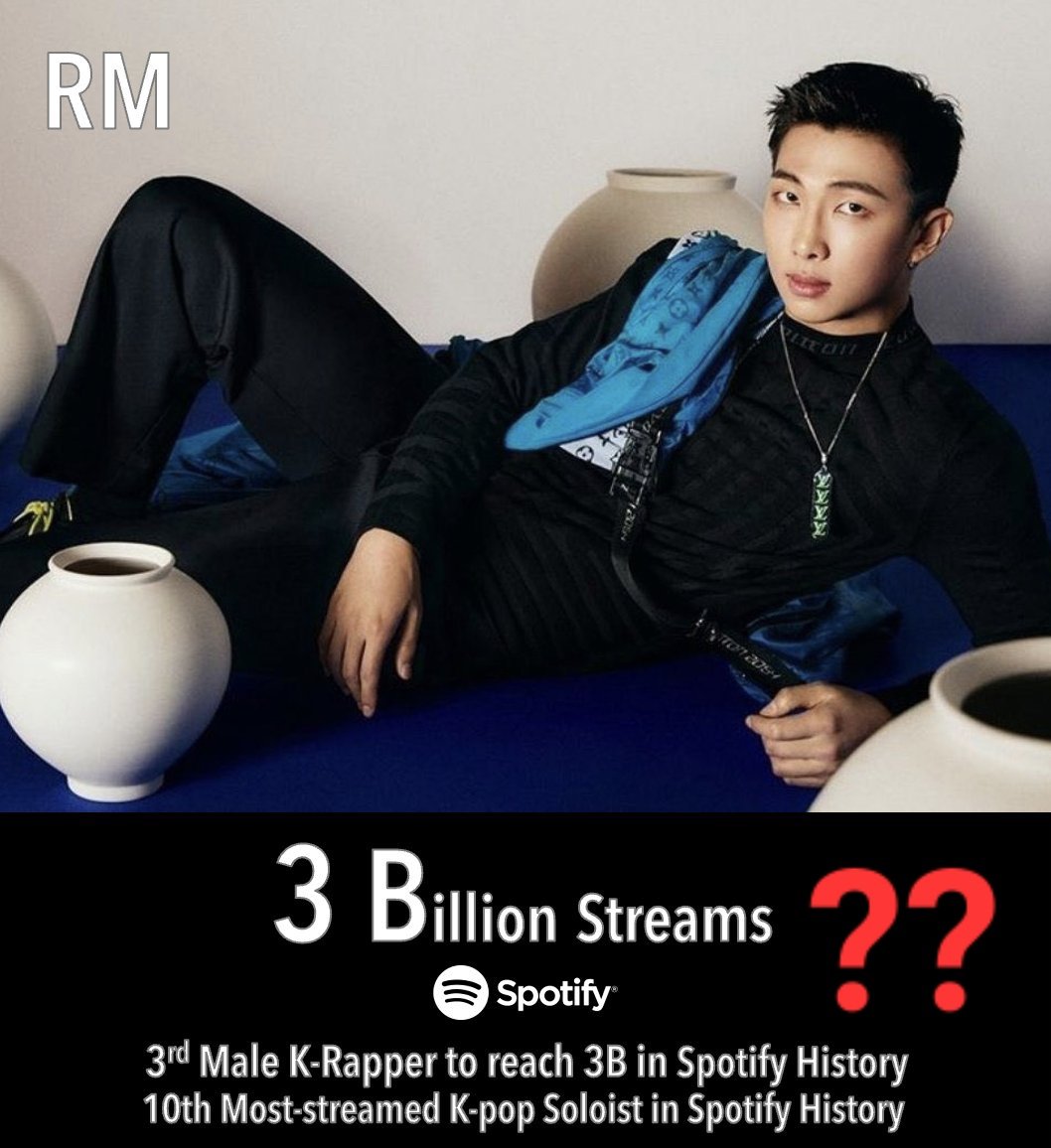 EnaNoona's tweet photo. That certainly looks great but... a litlle-doubt as a NamJoonist I've had for a while: Why do you publish the number of streams "across all his/her credits" for all artists, but with RM only count/rate his own songs as soloist? IDK, but it sounds like f*kin' DISCRIMINATION https://t.co/QfffR8fPhb