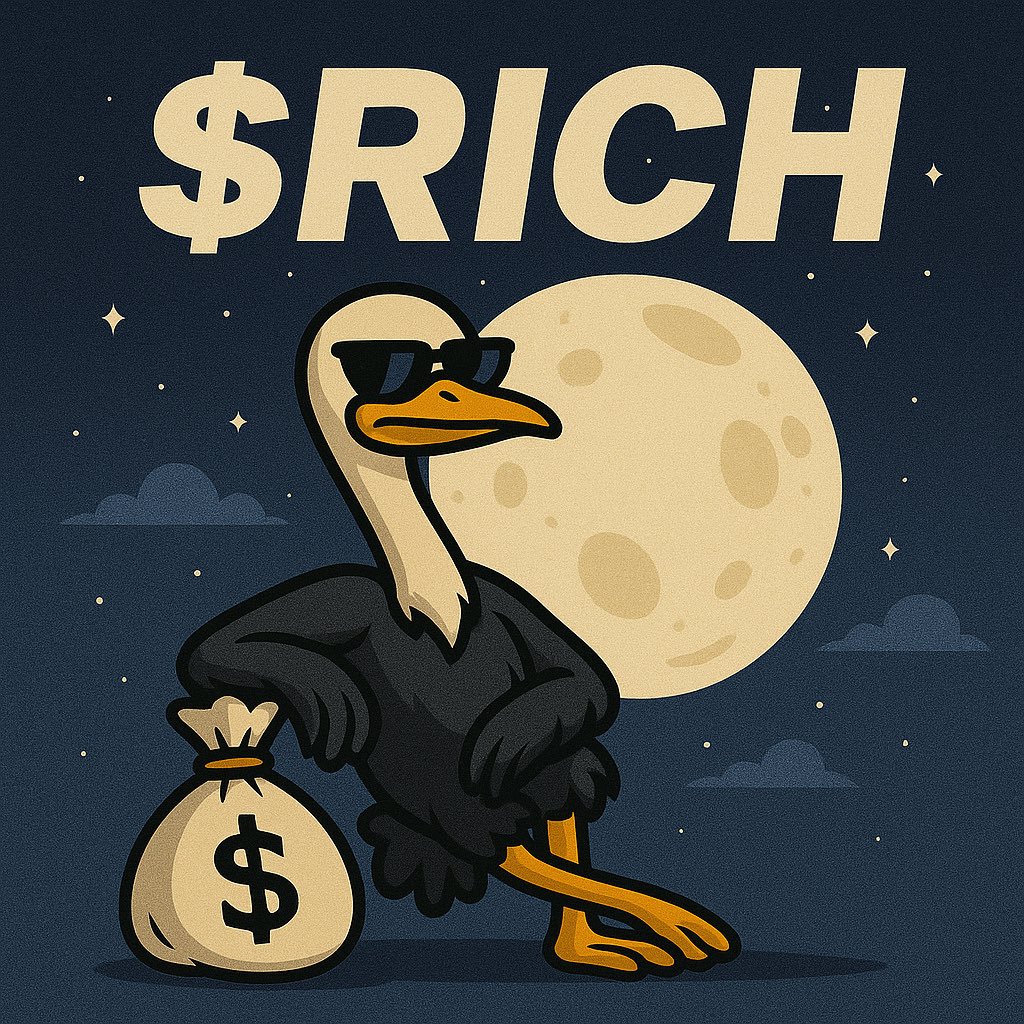 GM 🌞 #Web3 fam!
Ever met an ostrich that runs on blockchain? 🪙 Meet <a href="/Ostrich_HQ/">Ostrich</a>   the wildest Web3 project in the savannah 🏜️, powered by the mighty $RICH token 💰.
Hold, stake, &amp; run faster than FOMO 🏃‍♂️💨
#Crypto #DeFi #RICHtoken #OstrichProject #gm