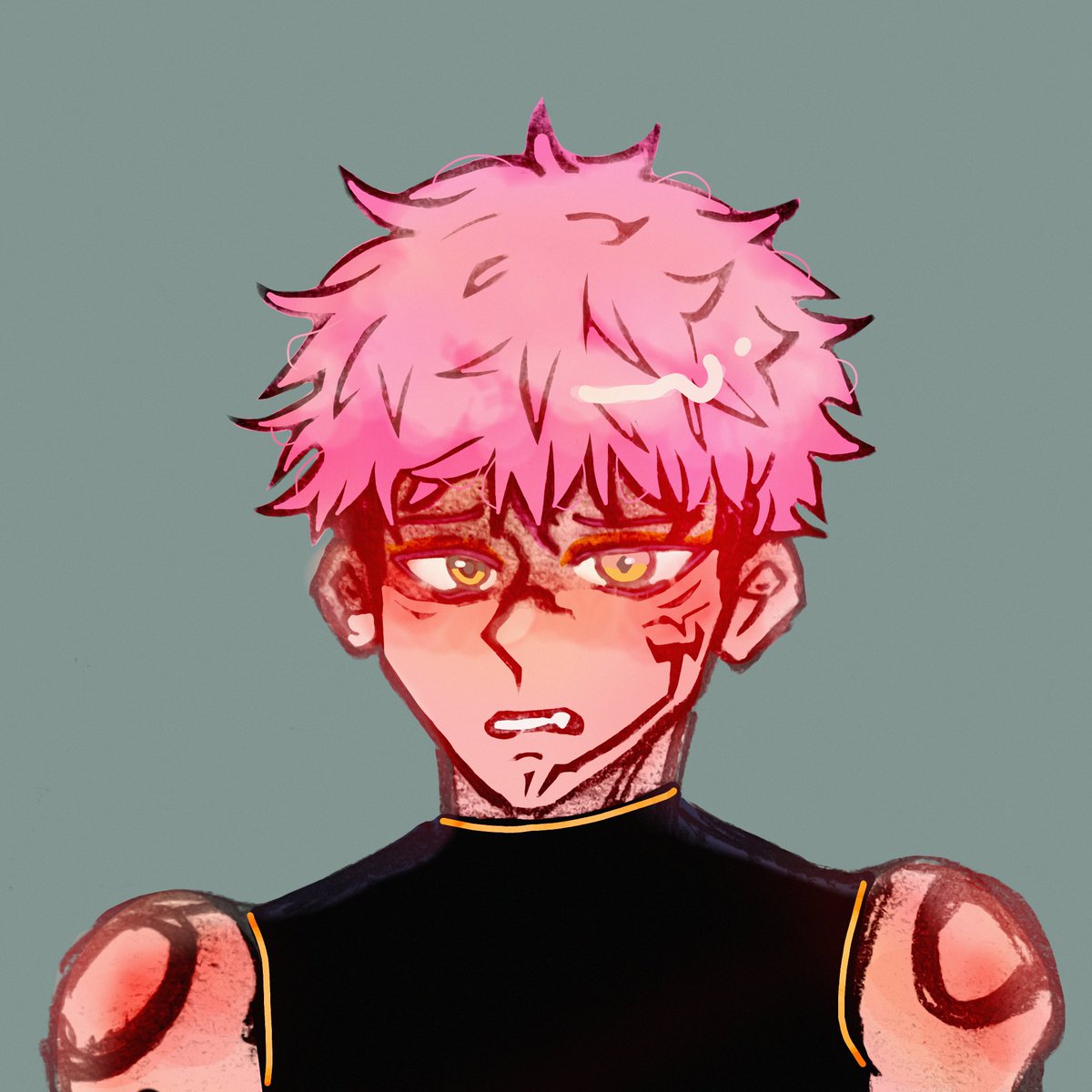 Goyuu Kpop demon hunter but Yuuji is Rumi 🤭 5️⃣🐯 #goyuu #五悠 

🐯: "Waited so long to break these walls down... To wake up and feel like me... Put these patterns all in the past now and finally live like the boy they all see-"