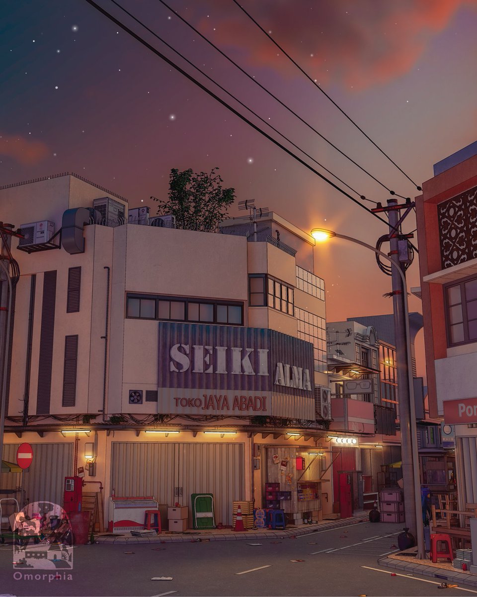 Omorphia1's tweet image. what I saw vs what I render