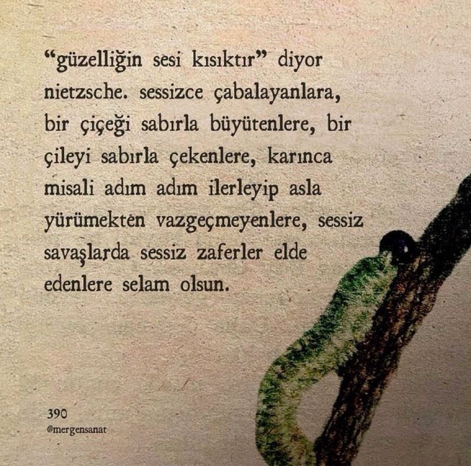 Güzelliğin sesi kısıktır.