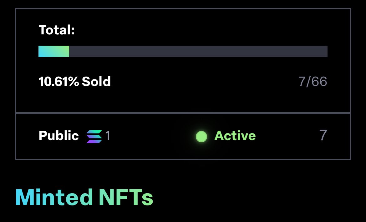 🔥10% gone. 
The clock is ticking.

Every mint is a roll of the dice.
And some rolls… open doors you don’t even see yet.

launchmynft.io/collections/8T…