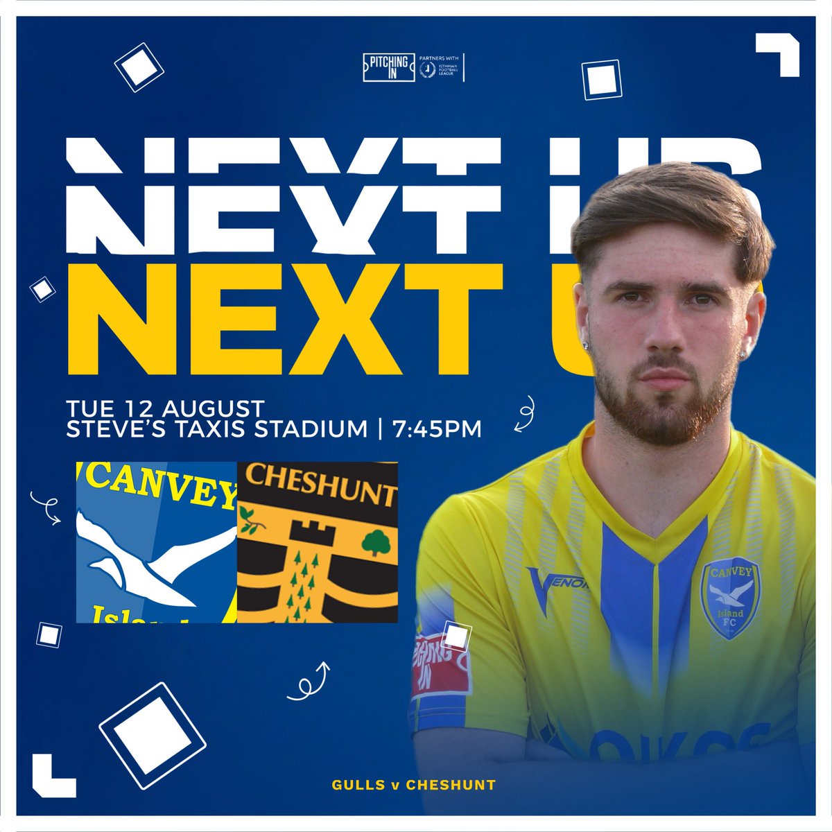 Up Next: Cheshunt (H). 🔜 

A chance to bounce back. ✊