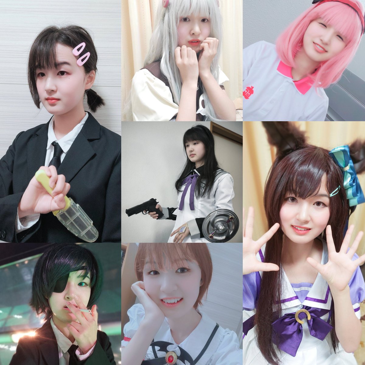 ShitomhaniCosm's tweet photo. あなたの推し、ここにいるかも…？👀
過去のコスプレ総まとめ✨

衣装もウィッグも全部お家にあるので、併せや撮影したいキャラがいたら気軽に声かけてね✨
ダイエット必須���のでちょっと時間かかるかもだけど😂
#コスプレ #cosplay #コスプレ総集編 https://t.co/Rp8KnFm9r8